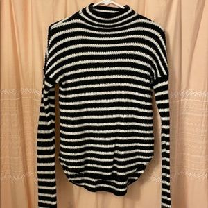 Black and white striped sweater!